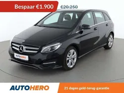 Zwart Gebruikt 2018 Mercedes B180 Urban MPV | € 18.549 (Super prijs)