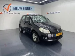 Zwart Gebruikt 2009 Suzuki SX4 Exclusive MPV | € 2.750