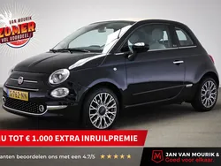 Zwart Gebruikt 2019 Fiat 500C Lounge Cabriolet | € 12.245 (Eerlijke prijs)