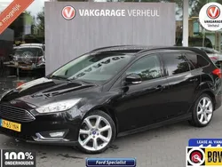 Zwart Gebruikt 2015 Ford Focus Titanium Stationwagen | € 8.395 (Eerlijke prijs)