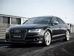 Zwart Gebruikt 2014 Audi S8 Proline Sedan | € 42.950