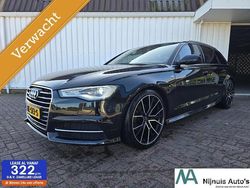 Zwart Gebruikt 2015 Audi A6 S-Line Stationwagen | € 19.888 (Duur)