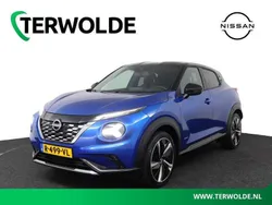 Blauw, metallic lak Gebruikt 2022 Nissan Juke SUV | € 24.900 (Eerlijke prijs)