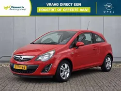Rood Gebruikt 2014 Opel Corsa Business Hatchback | € 6.890 (Eerlijke prijs)