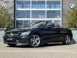 Zwart Gebruikt 2016 Mercedes C180 AMG Cabriolet | € 24.900 (Eerlijke prijs)