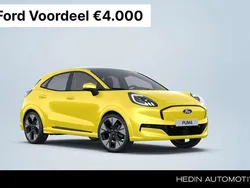 Geel, metallic lak Nieuw 2025 Ford Puma Gen-E Premium SUV | € 32.795
