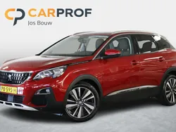Rood Gebruikt 2017 Peugeot 3008 GT-line SUV | € 17.645 (Eerlijke prijs)