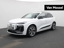 Wit Gebruikt 2025 Audi Q6 e-tron S-Line SUV | € 78.900 (Eerlijke prijs)