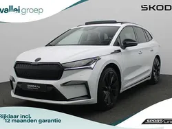 Wit, metallic lak Gebruikt 2022 Skoda Enyaq iV SportLine SUV | € 33.900 (Duur)
