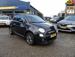 Zwart Gebruikt 2015 Fiat 500C Lounge Cabriolet | € 7.950 (Eerlijke prijs)