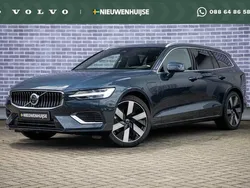 Blauw Gebruikt 2024 Volvo V60 Ultimate Stationwagen | € 45.899 (Eerlijke prijs)