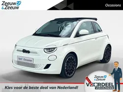 Ice white (licht wit) Gebruikt 2023 Fiat 500C La Prima Cabriolet | € 25.835