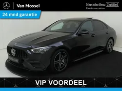 Zwart Gebruikt 2022 Mercedes C300e AMG line Sedan | € 44.945 (Eerlijke prijs)