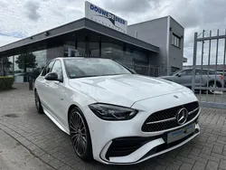 Wit Gebruikt 2021 Mercedes C180 AMG line Sedan | € 36.700 (Duur)