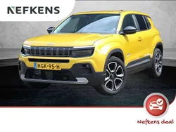Geel Nieuw 2025 Jeep Avenger Summit SUV | € 34.925 (Goede deal)