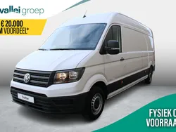 Wit Nieuw 2024 VW Crafter Trendline Van | € 40.450 (Iets duurder)