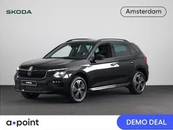 Zwart Gebruikt 2025 Skoda Kamiq Monte Carlo SUV | € 31.949 (Duur)