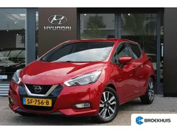 Rood Gebruikt 2018 Nissan Micra N-Connecta Hatchback | € 10.900 (Eerlijke prijs)