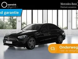 Zwart Gebruikt 2023 Mercedes C300 AMG line Sedan | € 47.850 (Goede deal)