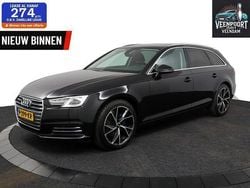 Zwart Gebruikt 2017 Audi A4 Design Stationwagen | € 15.900 (Super prijs)