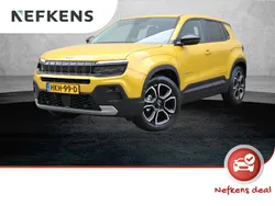 Geel Nieuw 2025 Jeep Avenger Summit SUV | € 34.925 (Eerlijke prijs)