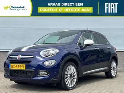 Blauw metallic Gebruikt 2016 Fiat 500X Lounge SUV | € 12.520 (Eerlijke prijs)