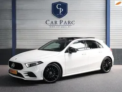 Wit Gebruikt 2019 Mercedes A200 AMG line Hatchback | € 24.995 (Iets duurder)