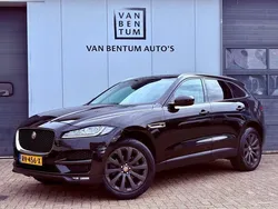 Zwart Gebruikt 2017 Jaguar F-Pace Portfolio SUV | € 14.900 (Super prijs)