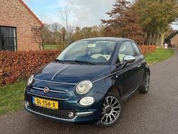 Blauw (metallic) Gebruikt 2018 Fiat 500 Collezione Hatchback | € 7.900 (Super prijs)