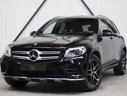Zwart, metallic lak Gebruikt 2016 Mercedes GLC250 AMG line SUV | € 28.999 (Super prijs)