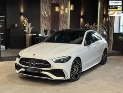 Wit Gebruikt 2022 Mercedes C180 AMG line Sedan | € 42.999 (Goede deal)