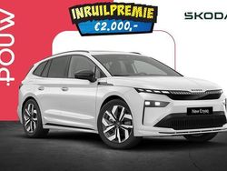 Wit Nieuw 2025 Skoda Enyaq iV Business Line SUV | € 56.950 (Duur)