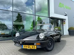 Zwart Gebruikt 1985 Alfa Romeo Spider Veloce Cabriolet | € 17.945