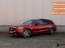 Rood Gebruikt 2015 Mercedes C350 Avantgarde Stationwagen | € 13.900
