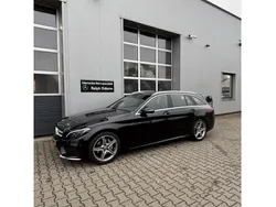 Zwart Gebruikt 2018 Mercedes 180 AMG line Sedan | € 19.950 (Super prijs)