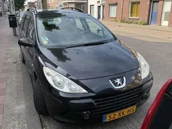 Zwart Gebruikt 2007 Peugeot 307 Stationwagen | € 775 (Goede deal)