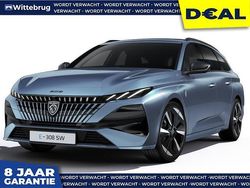 Blauw Nieuw 2025 Peugeot e-308 SW GTi Stationwagen | € 42.888 (Duur)