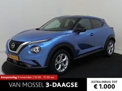 Blauw Gebruikt 2021 Nissan Juke N-Connecta SUV | € 18.940 (Eerlijke prijs)
