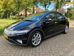 Zwart Gebruikt 2008 Honda Civic Sport Hatchback | € 2.250