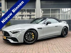 Grijs, metallic lak Gebruikt 2022 Mercedes SL43 AMG Premium Plus Cabriolet | € 133.950