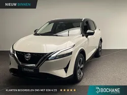 Twotone (pearl white/black) Gebruikt 2021 Nissan Qashqai SUV | € 27.900 (Iets duurder)