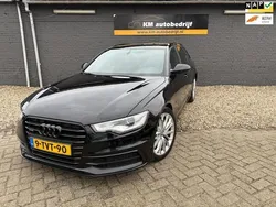 Zwart Gebruikt 2014 Audi A6 Sport Stationwagen | € 20.750 (Iets duurder)