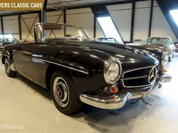 Zwart Gebruikt 1962 Mercedes 190 Cabriolet | € 68.500