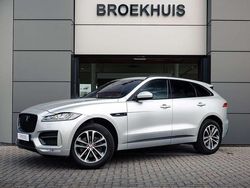 Indus silver (grijs metallic)zwart Gebruikt 2020 Jaguar F-Pace R-Sport SUV | € 39.800 (Goede deal)
