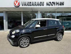 Zwart Gebruikt 2017 Fiat 500L Cross MPV | € 10.950 (Eerlijke prijs)