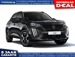 Zwart Nieuw 2025 Peugeot 2008 Allure SUV | € 33.888 (Super prijs)