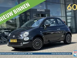 Zwart Gebruikt 2017 Fiat 500C Lounge Cabriolet | € 11.950 (Iets duurder)