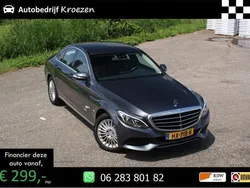 Grijs, metallic lak Gebruikt 2016 Mercedes C180 Ambition Sedan | € 18.450 (Goede deal)