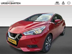 Rood Gebruikt 2018 Nissan Micra Acenta Hatchback | € 8.930 (Super prijs)