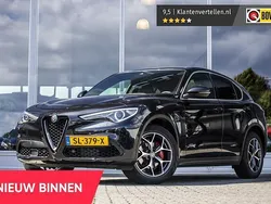 Zwart Gebruikt 2018 Alfa Romeo Stelvio Super SUV | € 28.900 (Goede deal)